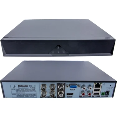 Xmeye 4 Kanal 5 mp Kamera Kayıt Cihazı Ahd Dvr 1080P H265+ Plus 5 in 1 Hibrit
