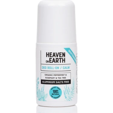 Heaven On Earth Doğal Organik Roll On Calm- Aluminyum Tuzu Içermez 50 ml