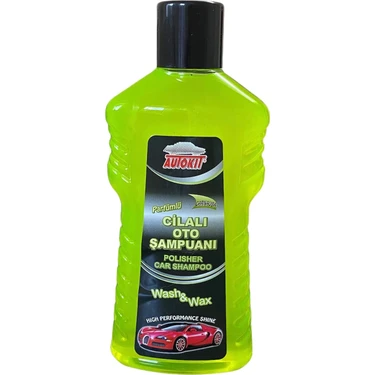 AUTOKIT Cilalı Oto Şampuanı 1000 ml 2'Li Avantaj