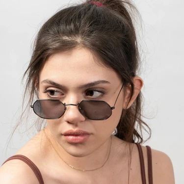 Daniel Klein DK4184-1 Metalik Siyah Yatay Altıgen Polarize Fiyatı