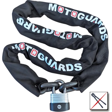 Motoguards GRADE80 10mm *KESILMEZ Motosiklet Zinciri +  Yale Protector Boron