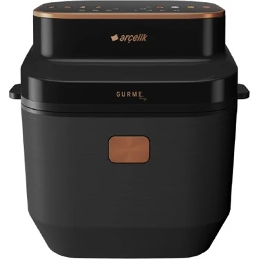 Arçelik Gurme SteamFry® 6 lt Kapasiteli Az Yağlı Fritöz Tek Hazne LED
