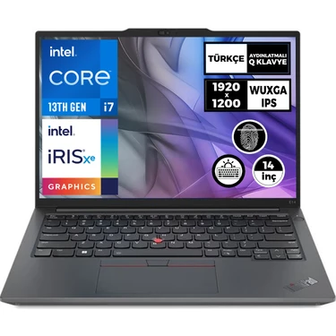 Lenovo Thinkpad E14 Gen 5 I7-1355U 16GB 512GB SSD 14'' Wuxga Windows 11 Pro Taşınabilir Bilgisayar