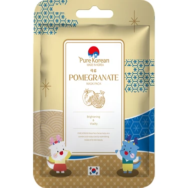 Pure Korean Pomegranate Cellulose Mask