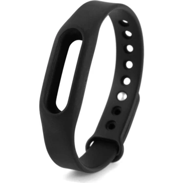 Tekno Trust Xiaomi Mi Band 2 Akıllı Bileklik Tme Kordon Kayış Siyah Siyah 2