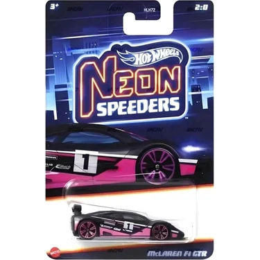 Hot Wheels Neon Yarışçılar HLH72 - Mclaren F1 Gtr