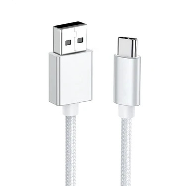 Deji Samsung Xiaomi Oppo Reeder Huawei Usb To Type C Örgülü Hızlı Şarj Kablosu Uyumlu 120 Cm