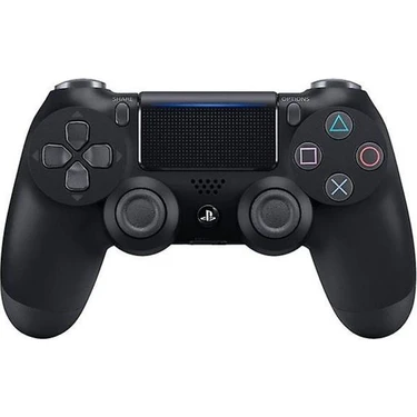 Yüksek Uyumluluklu Dualshock 4 V2 - Ps4 Için Siyah Kablosuz Kumanda - Jet Siyah (Yurt