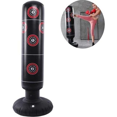 Yetişkin Boks Torbası 160 Cm, Ayakta Boks Torbası Boks Torbası (Yurt