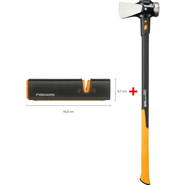 Fiskars Yarma ve Vurma Baltası Xxl 8lb/36 + Balta ve Bıçak