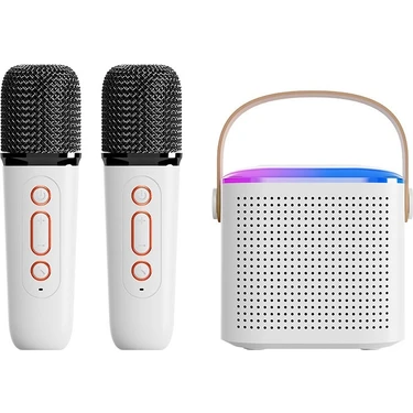 Lei Bluetooth Hoparlör Ev Karaoke Entegre Kablosuz Mikrofon Bluetooth Ses Taşınabilir Bluetooth