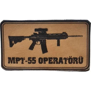 Seyhan Askeri Malzeme Mpt 55 Operatörü -Dikdörtgen Deri Peç Fiyatı