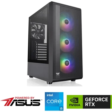 Asus RTX4060 8gb - Gaming Pc Ddr4 - Intel Core I5 12400F - 16 GB Ddr4 Ram - 1 Tb M.2 SSD - Windows