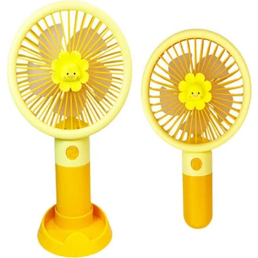 YM88155 Mini Fan Masaüstü Taşınabilir Telefon Stantlı Vantilatör 2si 1 Arada Taşınabilir Masaüstü