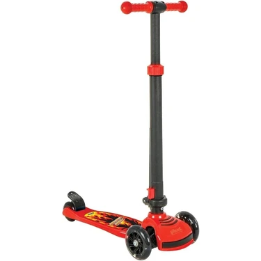 Pilsan Power Scooter Kırmızı 2 - 5 Yaş İçin Güvenli Denge ve Katlanabilir Yapı