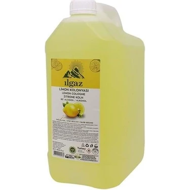 ILGAZ Limon Kolonyası 80 Derece 5