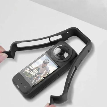 Knmaster - INSTA360 X2 Kamera Için Plastik Koruyucu
