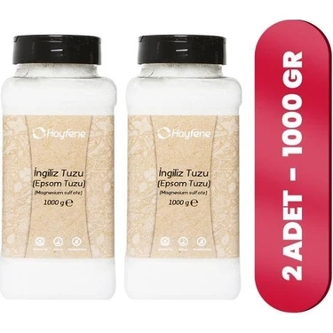 Hayfene 2'li Ingiliz Tuzu ( Epsom Tuzu ) 1000 gr Baharat