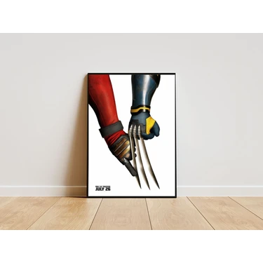 Deadpool & Wolverine Duvar Poster 30 x 42