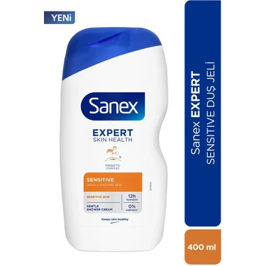 Sanex Expert Sensitive Hassas Ciltler Için 400 ml Duş