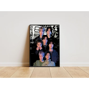 512 Art Design Bts K-Pop Duvar Poster 30 x 42