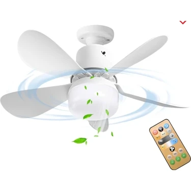 Cata Lodos Fan 62W Kumandalı LED Ampul Dimmerli
