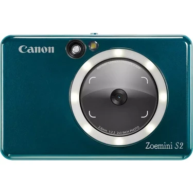 Canon Zoemini S2 8 MP Şipşak Fotoğraf Makinesi Bluetooth Bağlantı Özellikleri ile Hızlı