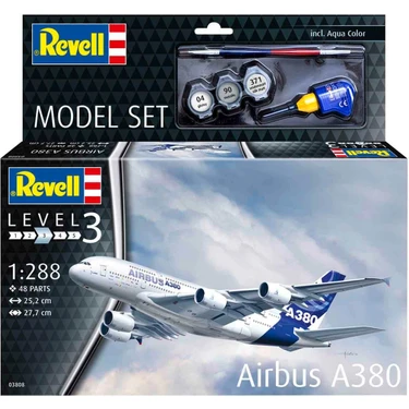 Revell Airbus A380 PVC Maket 1:288 Ölçek 48 Parça Çocuklar Fiyatı