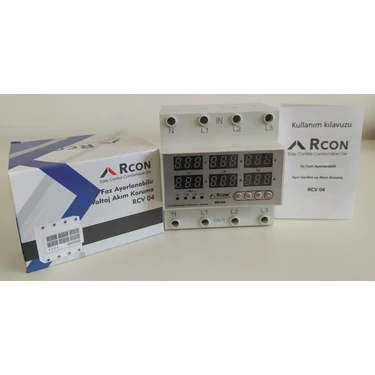 Rcon Rcv 04RAY Tipi Trifaze Akım
