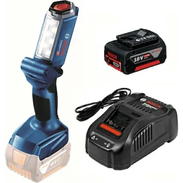 Bosch Akülü Fener Glı 18V-300 4 Ah Tek Akülü