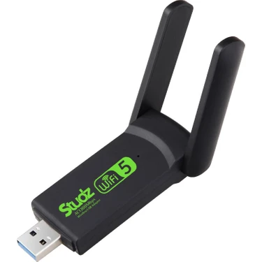 Studz Dual Band USB 3.0 Adaptör Kablosuz Wifi Alıcı  AC1300  Wireless