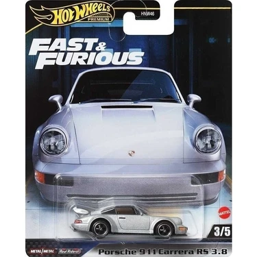 Hot Wheels Premium Fast And Furious Porsche 911 Carrera Rs 3.8 ( Hızlı ve Öfkeli Model Araba