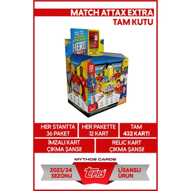 Mythos Cards Match Attax Extra 23/24 - Tam