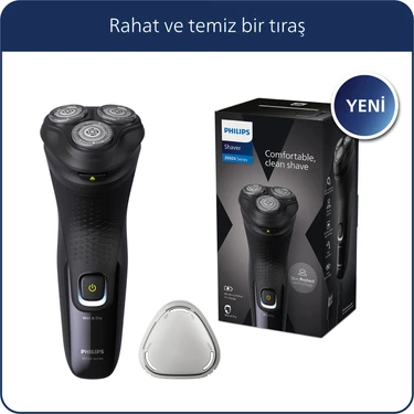 Philips 3000X Serisi Islak & Kuru Elektrikli Tıraş Makinesi - 