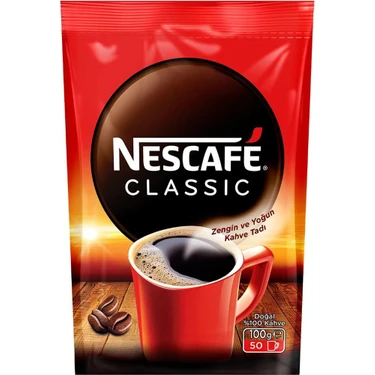 Nescafe Kahve Klasik Eko Paket 100 gr Fiyatı - Taksit Seçenekleri