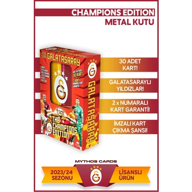 Mythos Cards The Champions Edition: Galatasaray - Metal