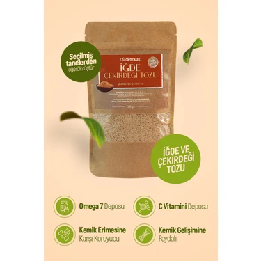 Demus Çekirdekli Iğde Tozu 500 gr (Iğde Unu)-Iğde Çekirdeği Tozu-Iğde Çekirdeği