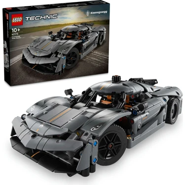 LEGO® Technic Koenigsegg Jesko Absolut Gri Hiper Araba 42173 - Çocuklar Için Oyuncak Yapım Seti