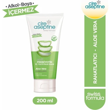 Cire Aseptine Soft Prebiyotik Aloe Vera El, Yüz ve Vücut Fiyatı