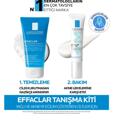 La Roche Posay Effaclar Tanışma Kiti- Yağlı ve Akneye Eğilim Gösteren Ciltler