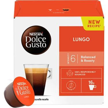 Nescafe Dolce Gusto Lungo Kapsül Kahve 16