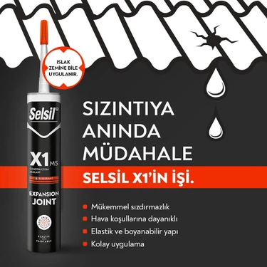 Selsil X1 Montaj Yapıştırıcısı Ms Beyaz 290