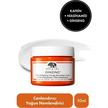 Origins Ginzing™ Ultra Canlandırıcı Ve Aydınlık Görünüm Veren Yoğun Nemlendirici 50