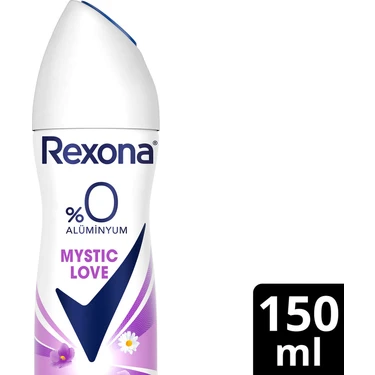 Rexona Kadın Sprey Deodorant Mystic Love %0 Alüminyum 150