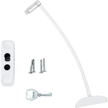Kidmix Halatlı Pvc Pimapen Kapı Pencere Emniyet Kilidi 8 Adet