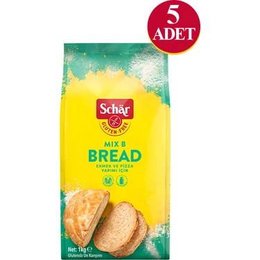 Schar Mix B Glutensiz Ekmek Unu 1000 GR (5