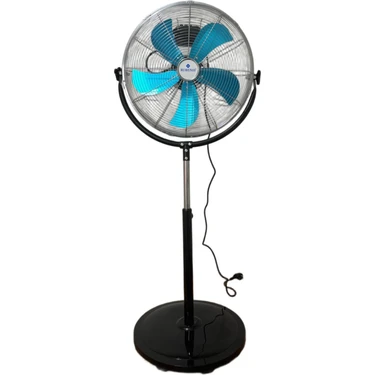Rubenis RBS-27 PLUS 18" Sanayi Tipi Vantilatör 130W Güç, 5 Kollu Ayaklı