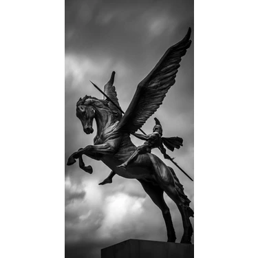 512 Art Design Yunan Mitolojisi Savaşçı Asker Duvar Dekor Poster 30 x 42
