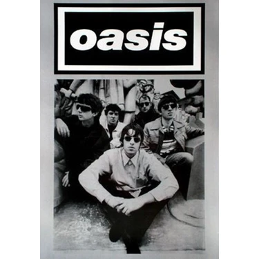 512 Art Design Oasis Müzik Afiş Duvar Poster 30 x 42