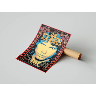 512 Art Design The Doors Müzik Albüm Afiş Poster 30 x 42 Fiyatı